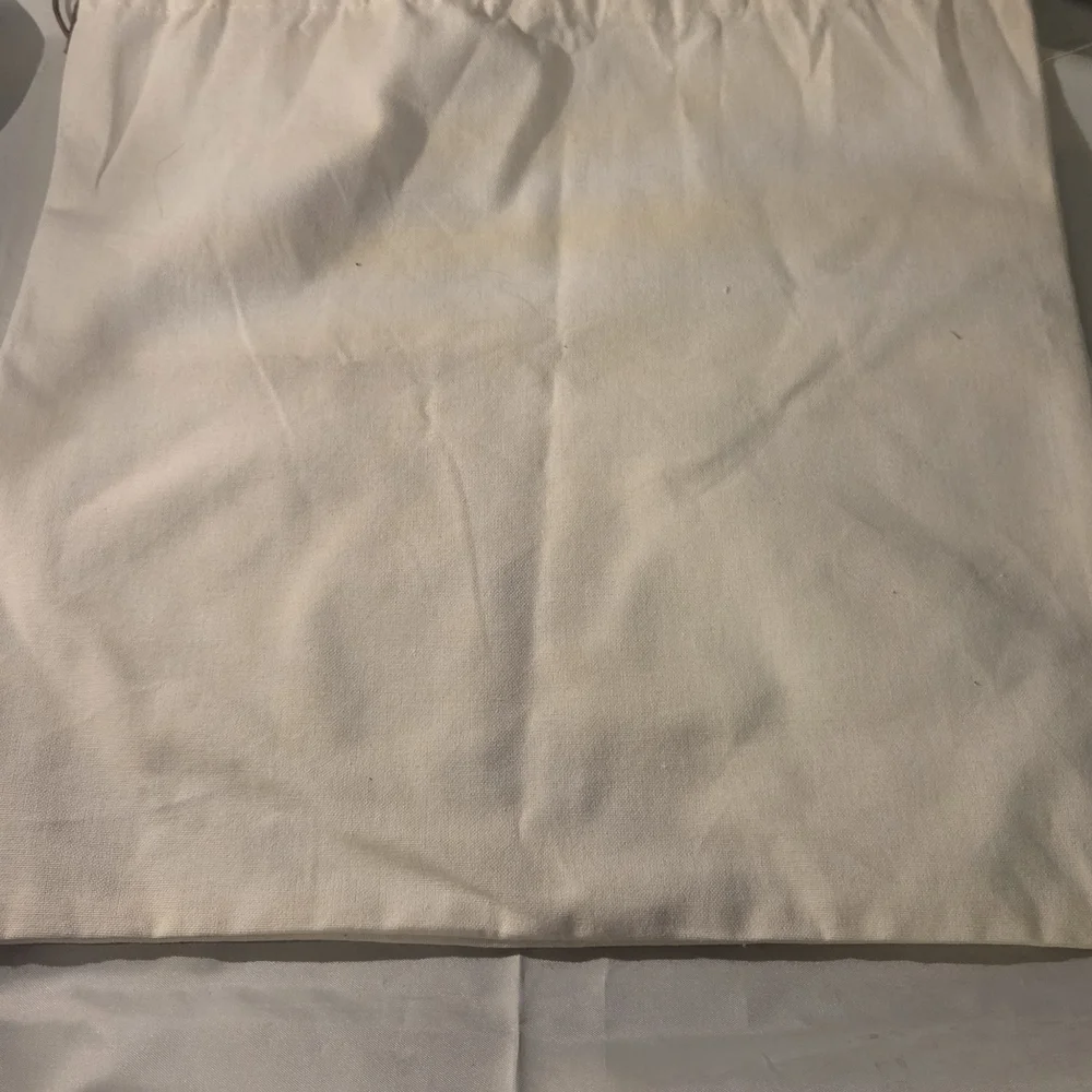 Canvas Drawstring Storage Bag ✨ Travel Organizer Shoe Dust Bag Neutral Minimalis
